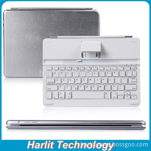 Aluminum Mechanical Bluetooth Keyboard With Stand For iPad 2 3 4 Leather Cover Optional